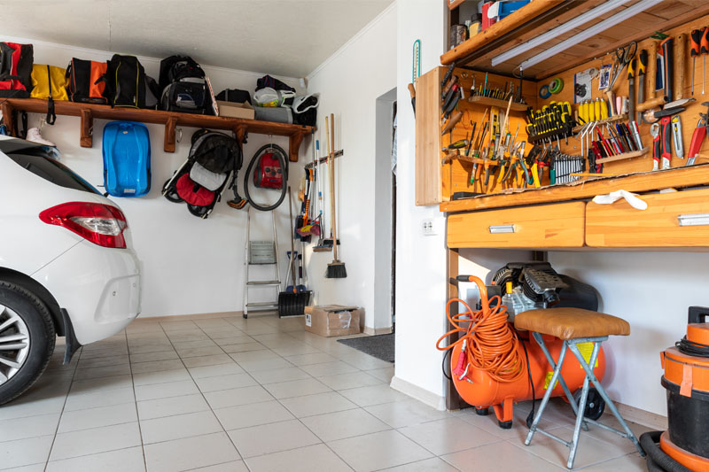 Silver Spring Home Garage